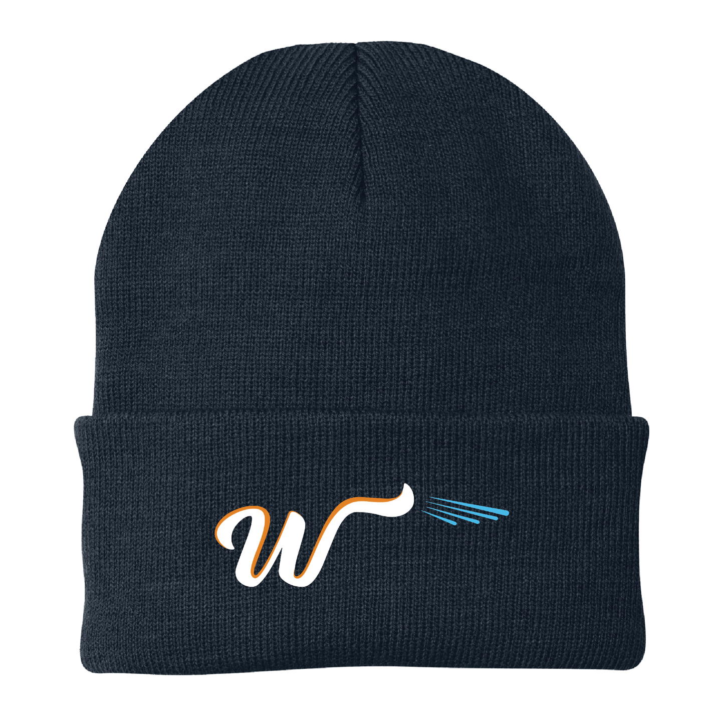 CP90 Port & Co™ Knit Cap (Navy) Embroidery