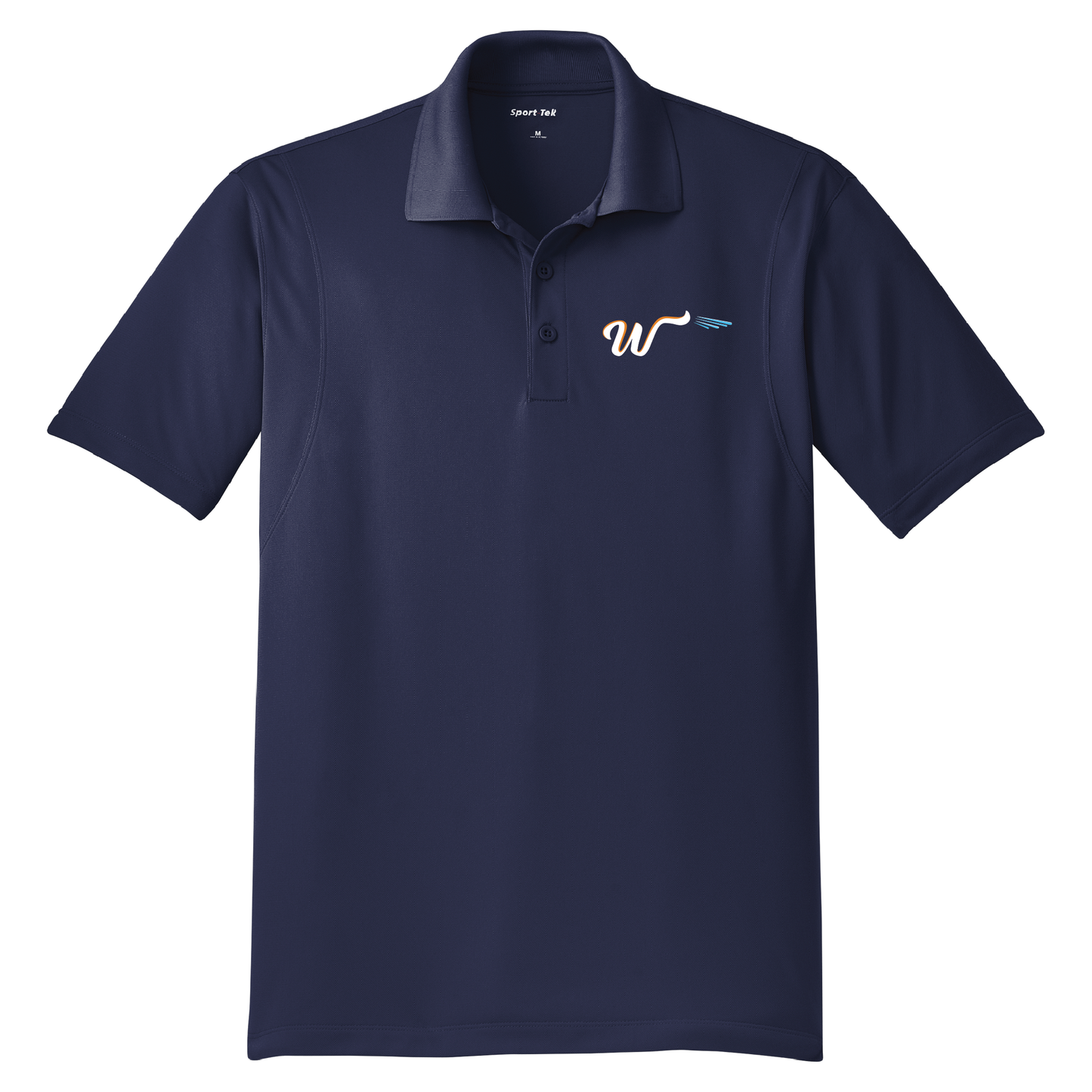 ST650 Sport-Tek® Micropique Sport-Wick® Polo Navy Embroidery