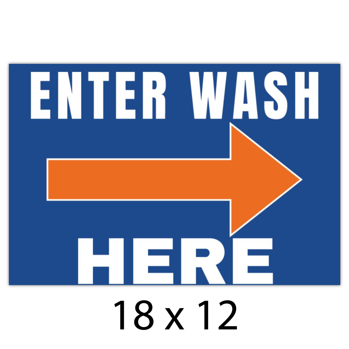 Enter Wash Right 18x12