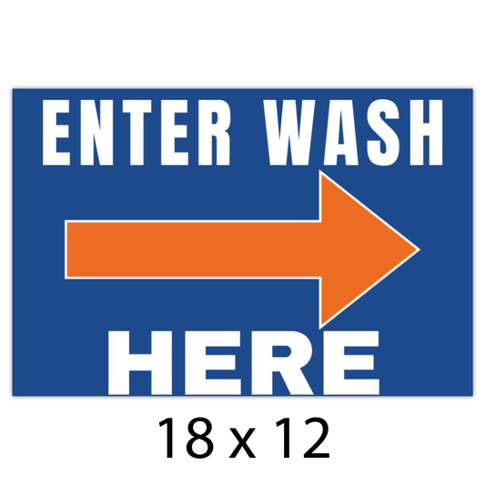 Enter Wash Right 18x12