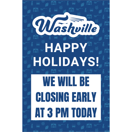Windmaster Insert - Holiday Closed at 3