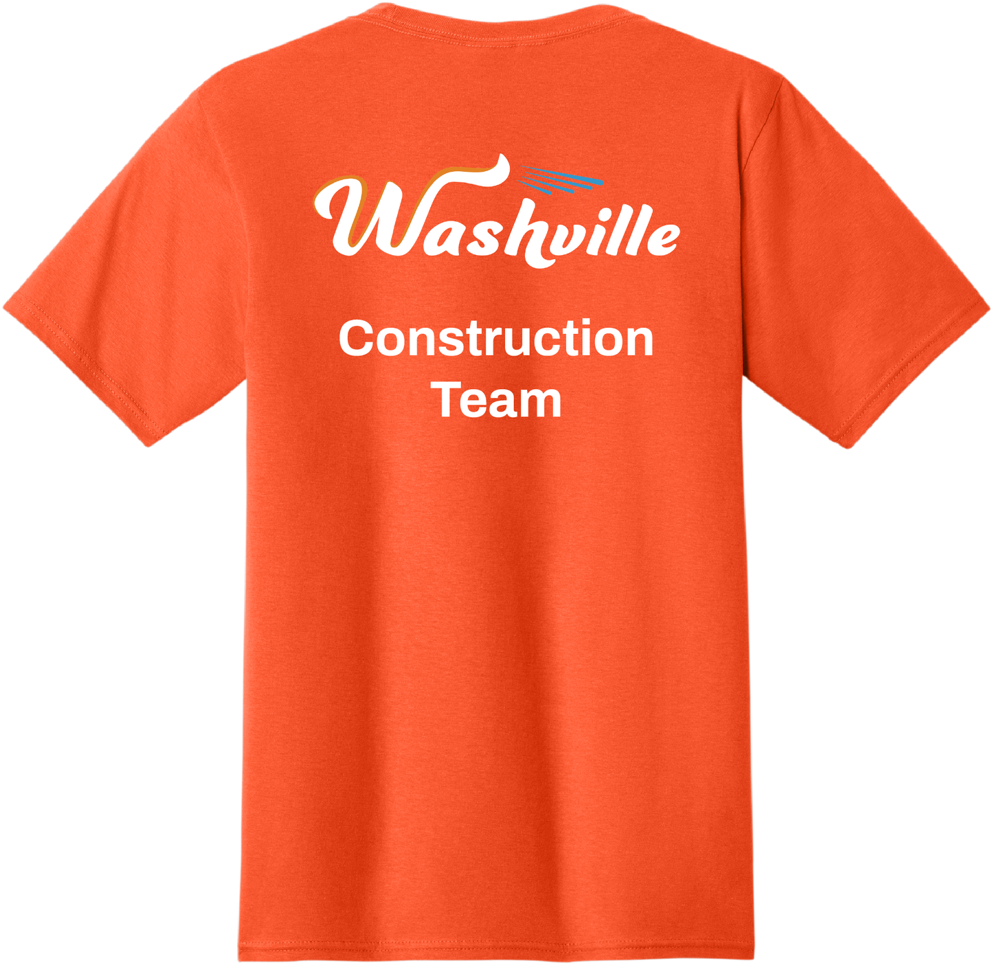 PC450 Port & Co® Fan Favorite® Tee Orange Construction Tee DTF