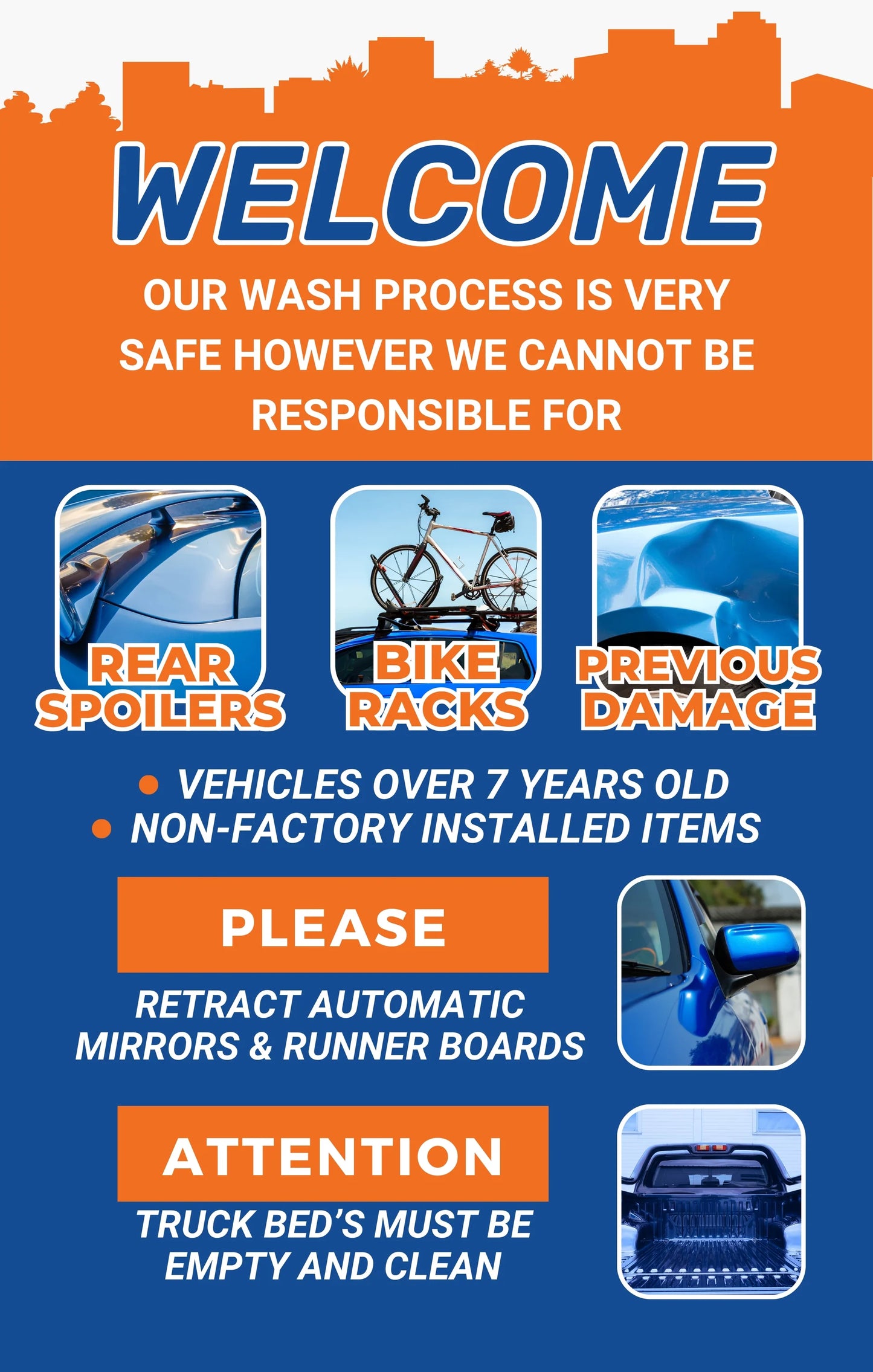 Windmaster Insert - Vehicle Disclaimer