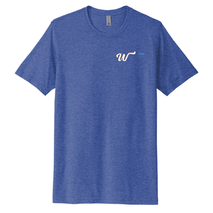 NL6200 Next Level Apparel® Adult Poly/Cotton Tee (Royal) DTF