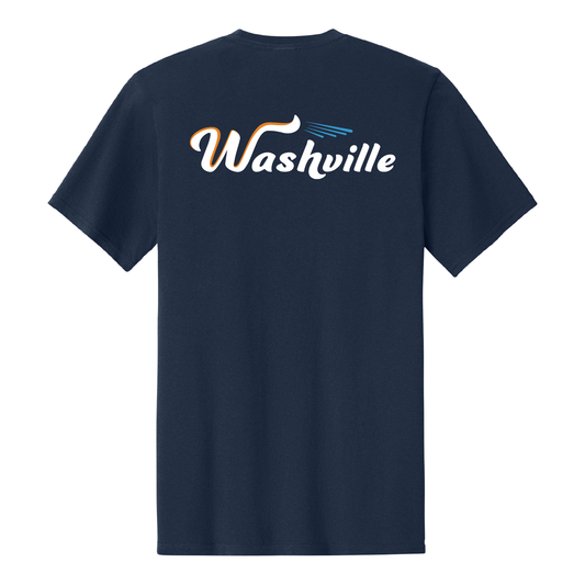 PC43 Port & Co™ Easy Cotton Tee True Navy DTF