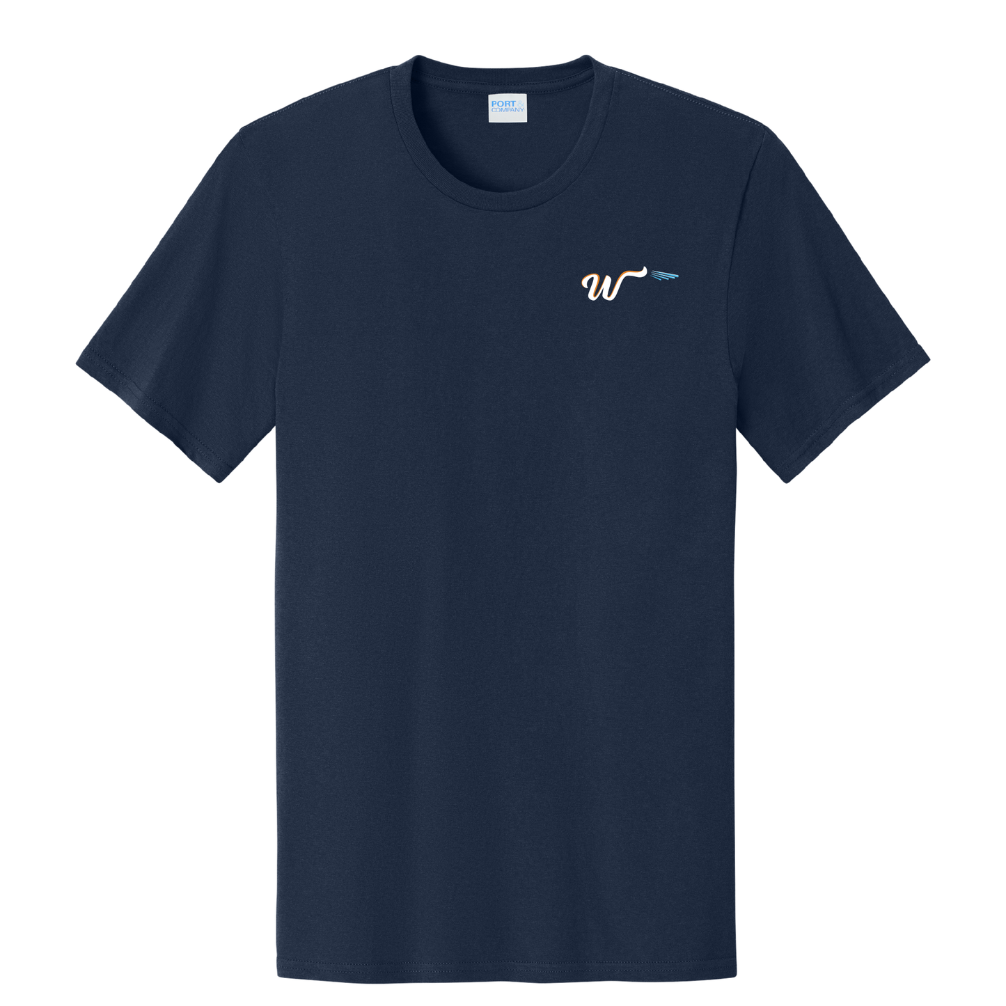 PC43 Port & Co™ Easy Cotton Tee True Navy DTF