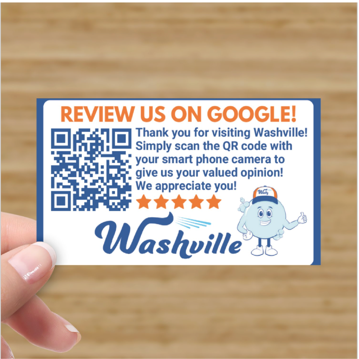 Blue Point Review and Join QR Code