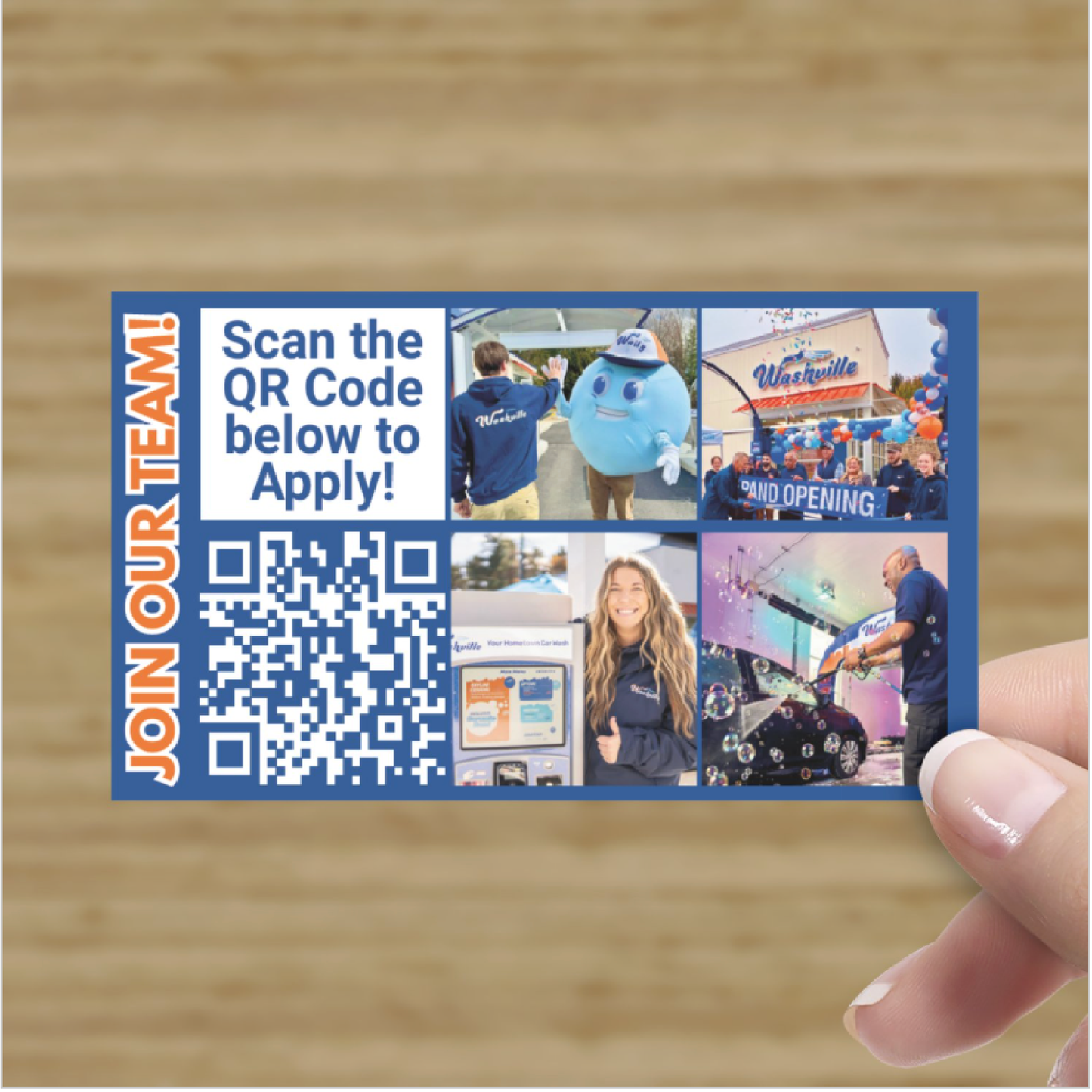 Blue Point Review and Join QR Code