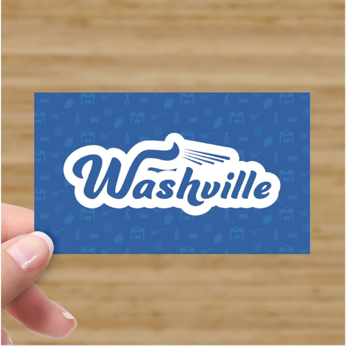Navy Business Cards